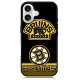 Boston Bruins Logo Case iPhone 16 BC0320