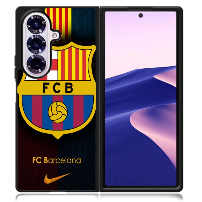 FC Barcelona Logo Exclusive Samsung Galaxy Z Fold 7 5G Case BC0326