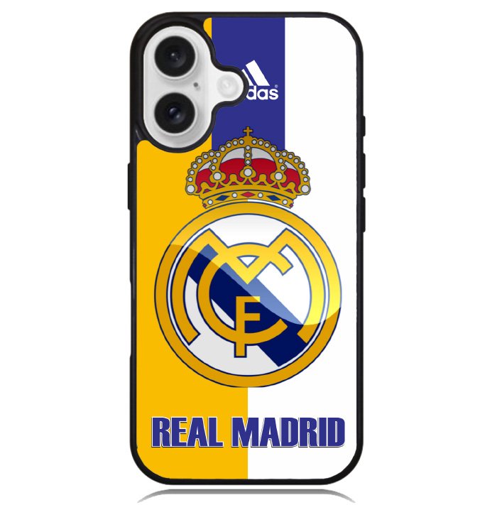 Real Madrid Logo Case iPhone 16 BC0345