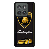 Lamborghini Logo Walpaper Case Motorola Moto Edge 2025 BC0335