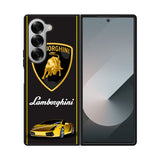 Lamborghini Logo Walpaper Case Samsung Galaxy Z Fold 6 5G BC0335