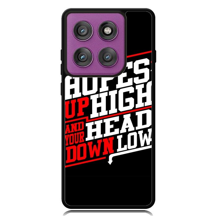 Keep Hopes High And Head X0052 Motorola Moto Edge 2025 | Moto Edge 60 Fusion | Moto Edge 60 Pro Case