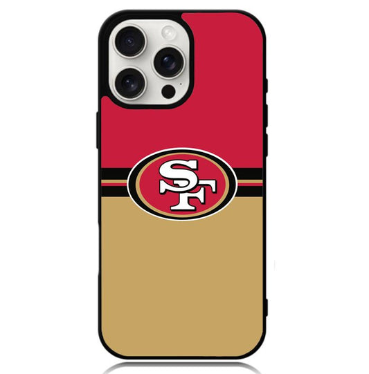 49ers logo Case iPhone 16 Pro BC0346