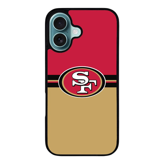 49ers logo Case iPhone 16 Plus BC0346