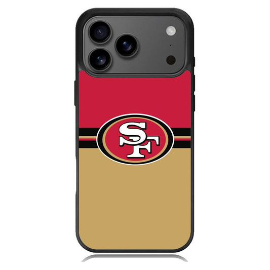 49ers logo iPhone 17 Pro Case BC0346
