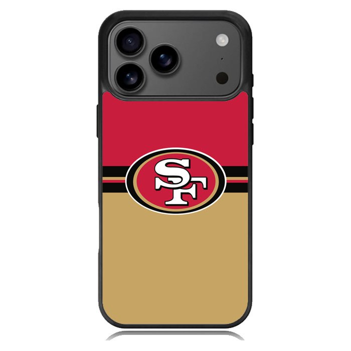 49ers logo iPhone 17 Pro Max Case BC0346