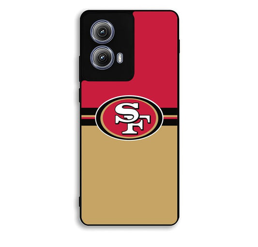 49ers logo Motorola Moto Edge 2024 Case BC0346
