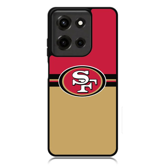 49ers logo Motorola Moto G Power 5G 2025 Case BC0346