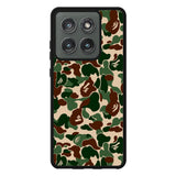 Bathing Ape camo X4908 Motorola Moto Edge 2025 Case