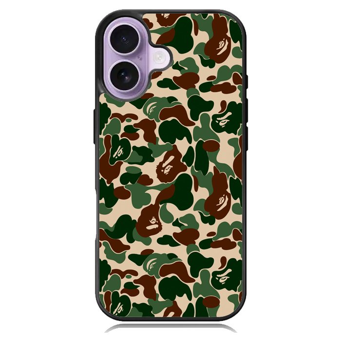 Bathing Ape camo X4908 iPhone 17 Case