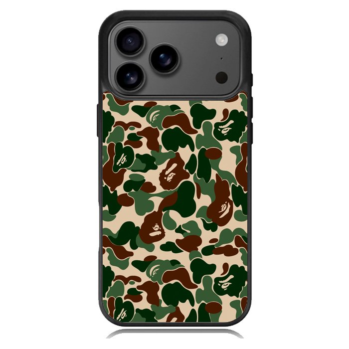 Bathing Ape camo X4908 iPhone 17 Pro Max Case