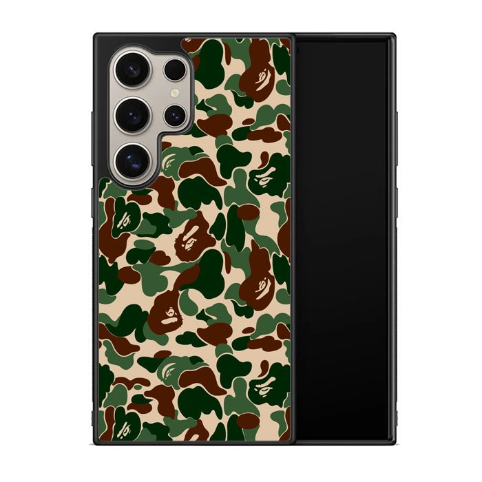Bathing Ape camo X4908 Samsung Galaxy S24 Ultra 5G Case