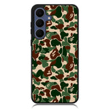 Bathing Ape camo X4908 Samsung Galaxy S25 FE Case