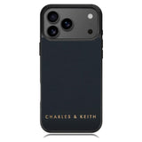Charles and Keith Dark Blue X4945 iPhone 17 Pro Max Case