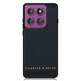 Charles and Keith Dark Blue X4945 Motorola Moto Edge 2025 | Moto Edge 60 Fusion | Moto Edge 60 Pro Case
