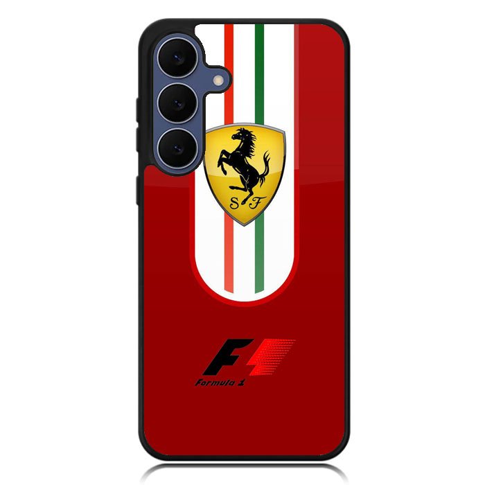 Ferrari Red F1 X4918 Samsung Galaxy S25 FE Case