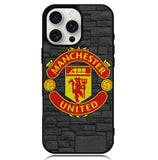 manchester united fc logo Case iPhone 16 Pro BC0378