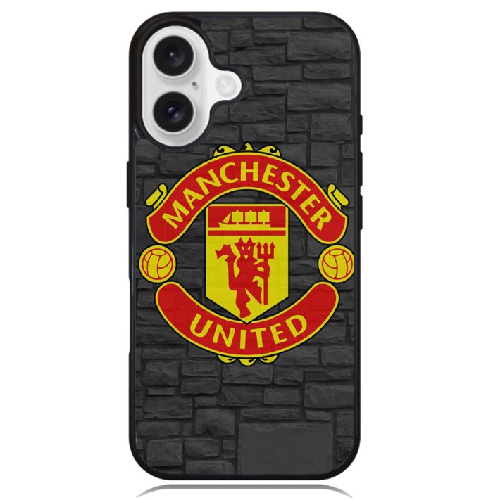 manchester united fc logo Case iPhone 16 BC0378
