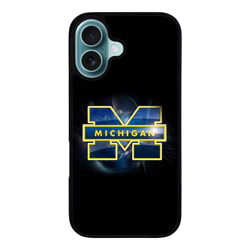 Michigan Wolverines Case iPhone 16 Plus BC0381