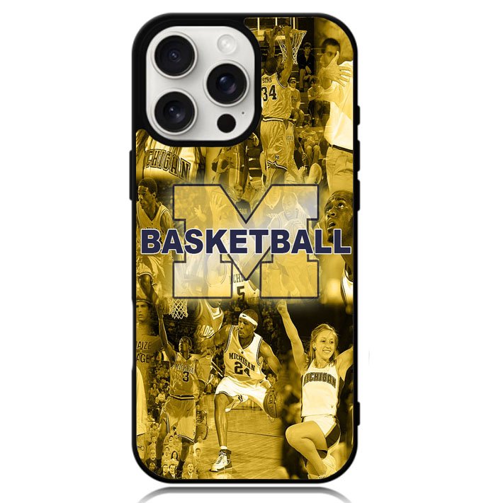 Michigan Wolverines Case iPhone 16 Pro Max BC0382