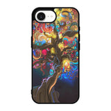Artistic Psychedelic Womens Tree iPhone 16e Case BC0350