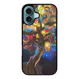Artistic Psychedelic Womens Tree Case iPhone 16 Plus BC0350