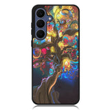 Artistic Psychedelic Womens Tree Samsung Galaxy S25 FE Case BC0350