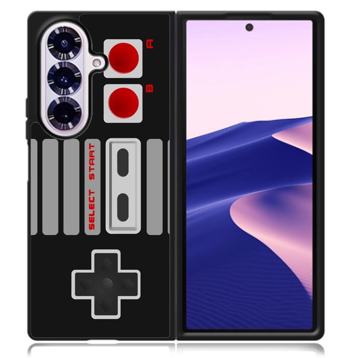 Classic Nintendo Controller Samsung Galaxy Z Fold 7 5G Case BC0359