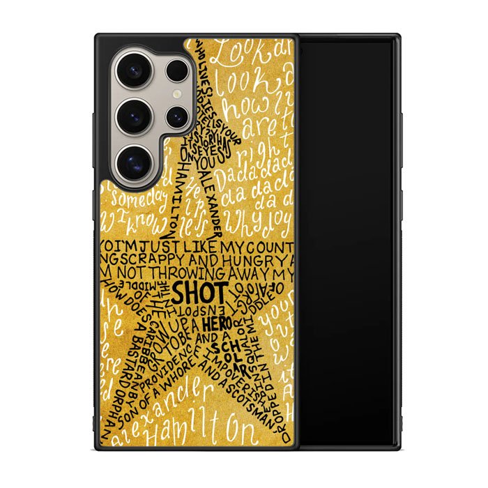 Hamilton Musical Lyrics X4979 Samsung Galaxy S24 Ultra 5G Case