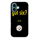 Pittsburgh Steelers Case iPhone 16 Plus BC0394