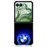 BMW Blue Logo X5027 Motorola Moto Razr+ Plus 2024/2025 Case, Motorola Razr 50 Ultra/50s Ultra Case