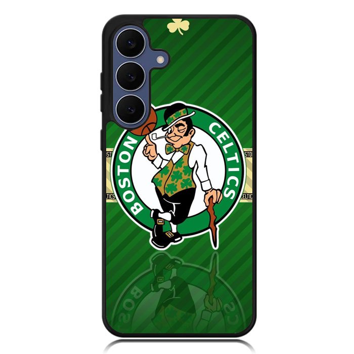 Boston Celtics logo Samsung Galaxy S25 FE Case BC0353
