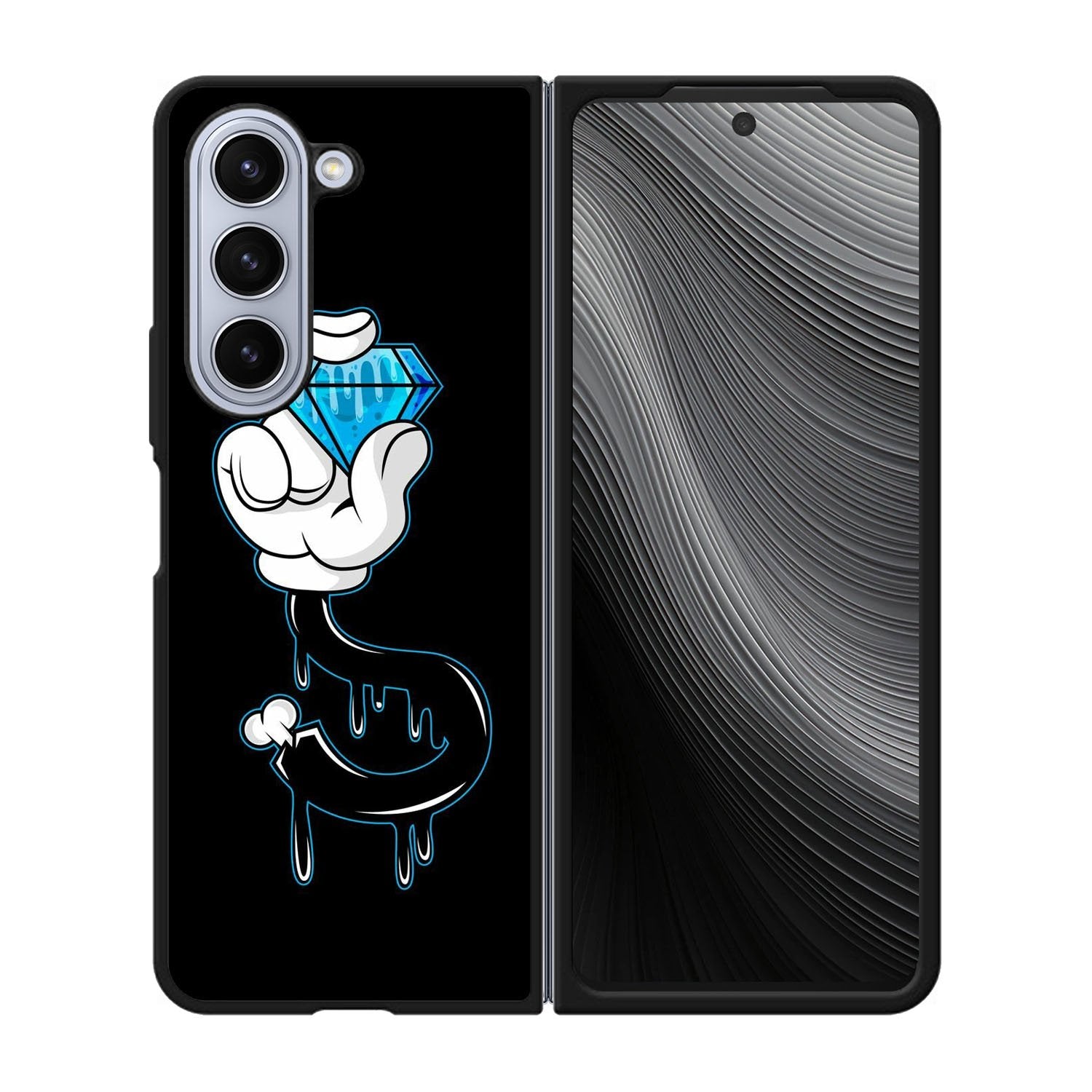 Diamond Hand Case Samsung Galaxy z Fold 5 5G BC0420