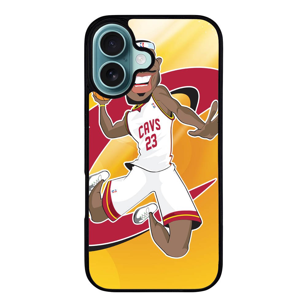 LeBron James Case iPhone 16 Plus BC0377