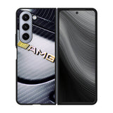 Mercedes AMG Gold Logo Case Samsung Galaxy z Fold 5 5G BC0462