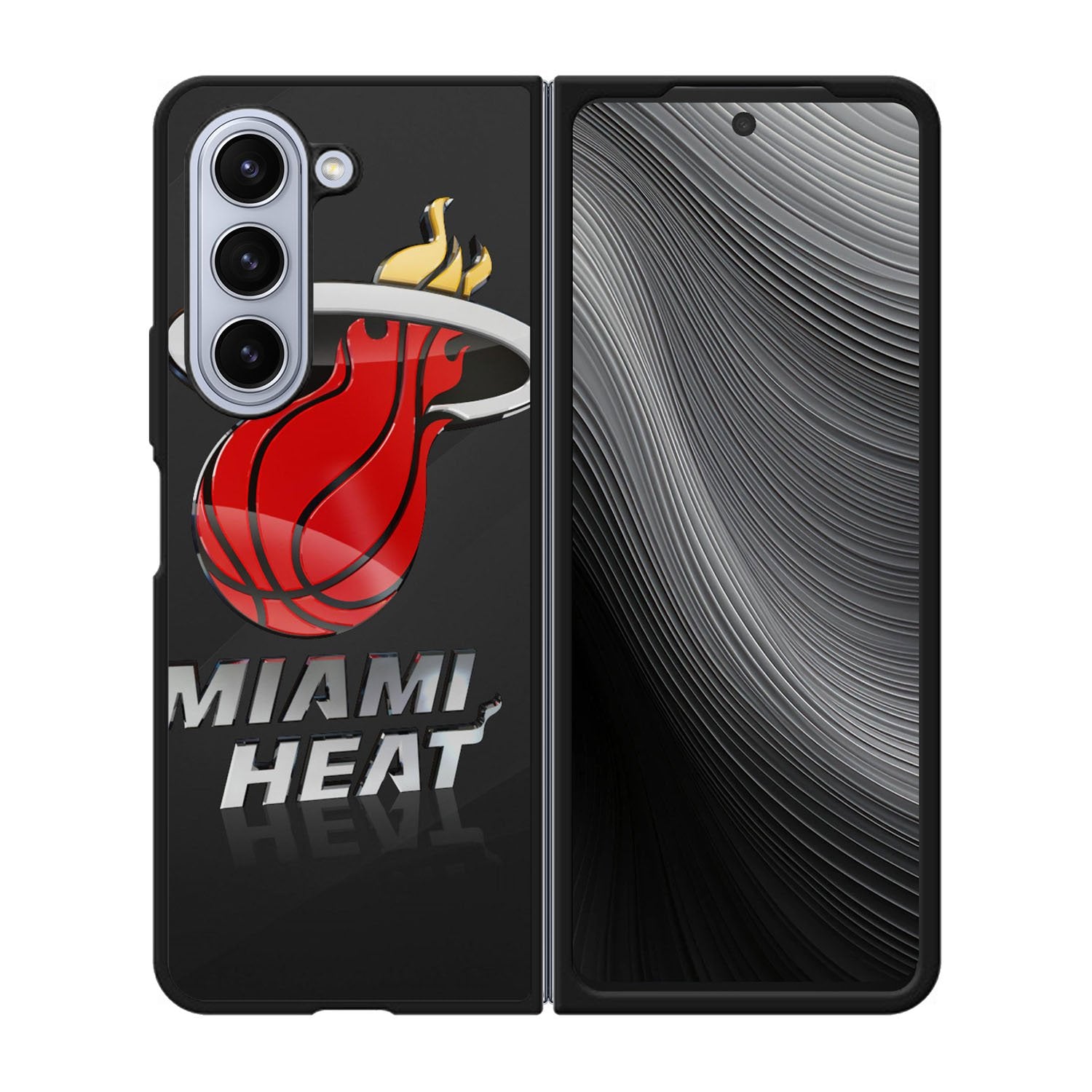 Miami Heat 3D Case Samsung Galaxy z Fold 5 5G BC0467