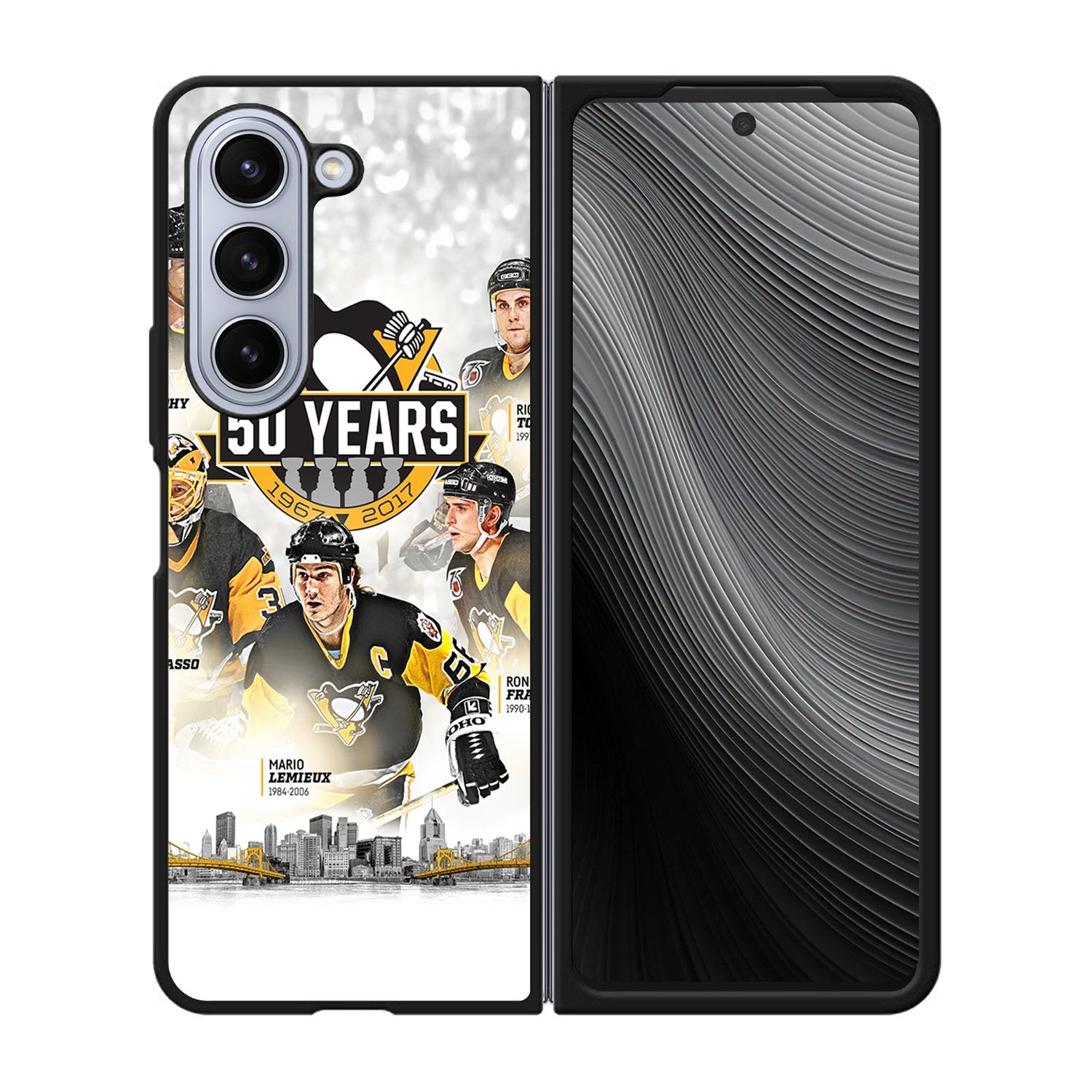 pittsburgh penguins anniversary Case Samsung Galaxy z Fold 5 5G BC0391
