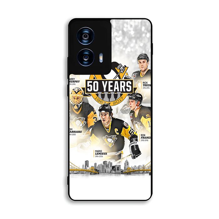 pittsburgh penguins anniversary Motorola Moto G Power 5G 2024 Case BC0391