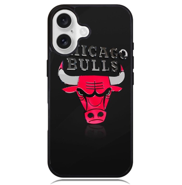 Shiny Chicago Bulls Case iPhone 16 BC0400