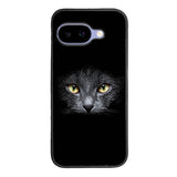 Black Cat Face Google Pixel 10A Case BC0410