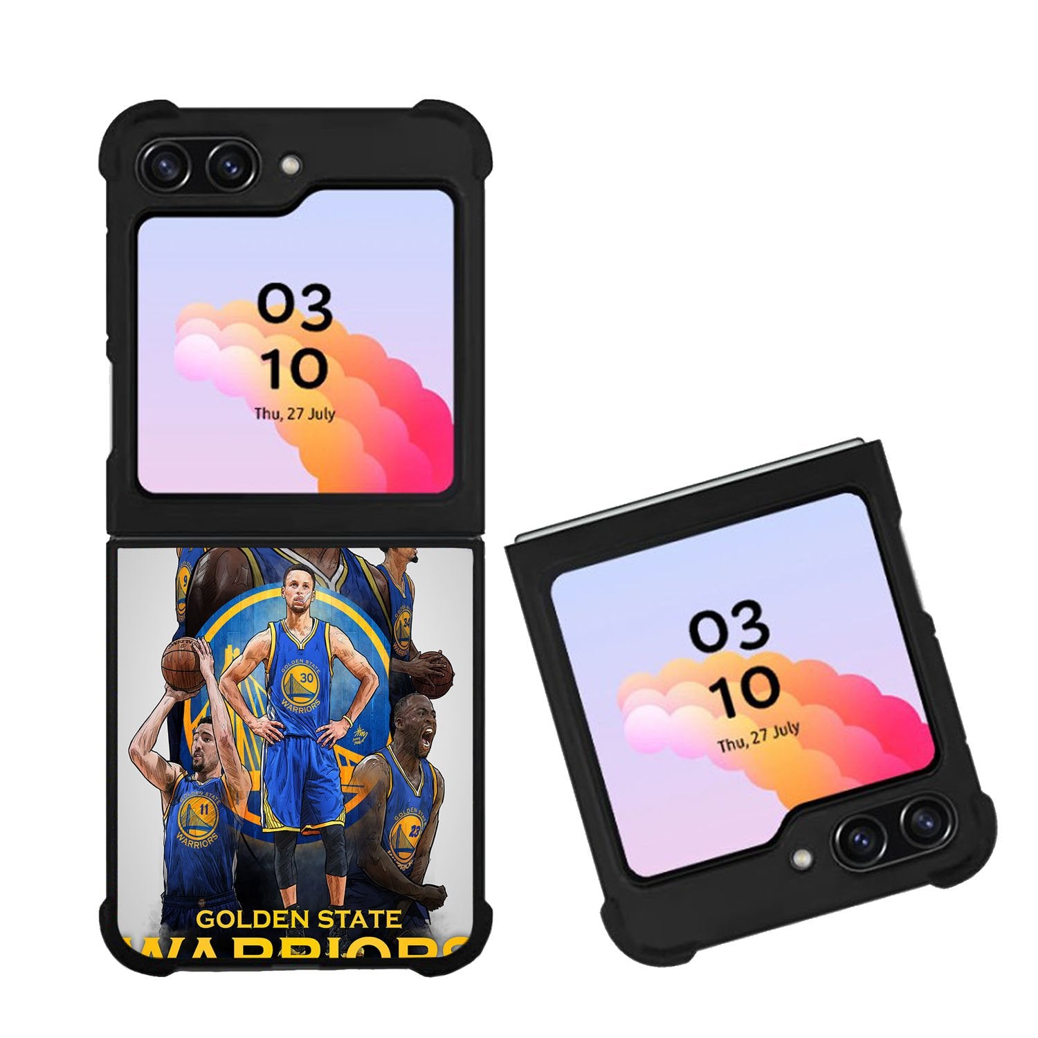 golden state warriors lock screen Case Samsung Galaxy Z Flip 5 5G BC0423