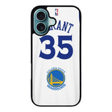Kevin Durant Jersey Case iPhone 16 Plus BC0447