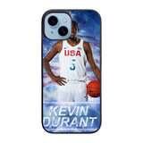 Kevin Durant USA Case iPhone 15 Plus BC0449