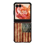 Vintage American Flag Motorola Moto Razr 2025/2024 , Moto Razr 60/50 Case BC0504