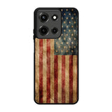 Vintage American Flag Motorola Moto G 5G 2025 Case FE1150