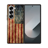 Vintage American Flag Case Samsung Galaxy Z Fold 6 5G BC0504