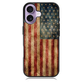 Vintage American Flag iPhone 17 Case BC0504