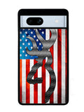 Camo American Flag 1st Google Pixel 7A Case