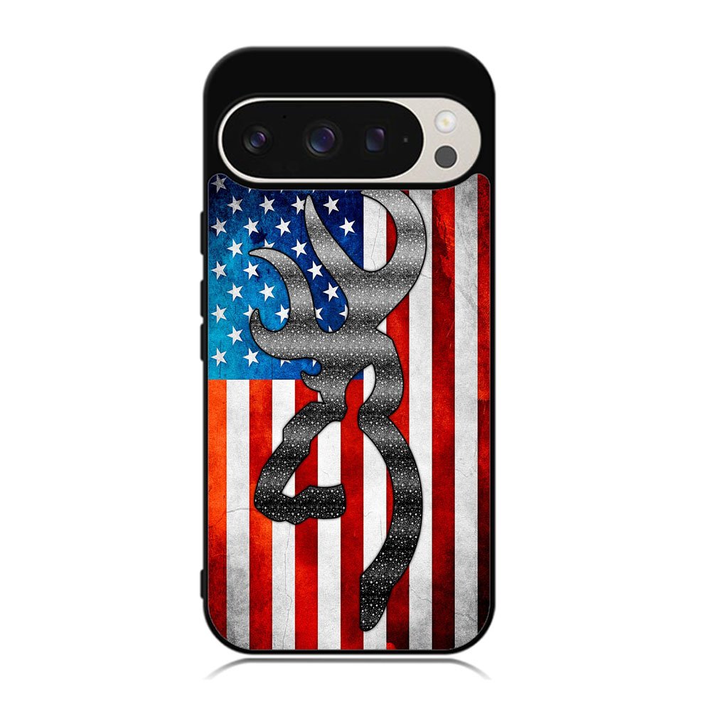 Camo American Flag Case Google Pixel 9 Pro XL BC0475