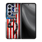 Camo American Flag Case Samsung Galaxy z Fold 5 5G BC0475